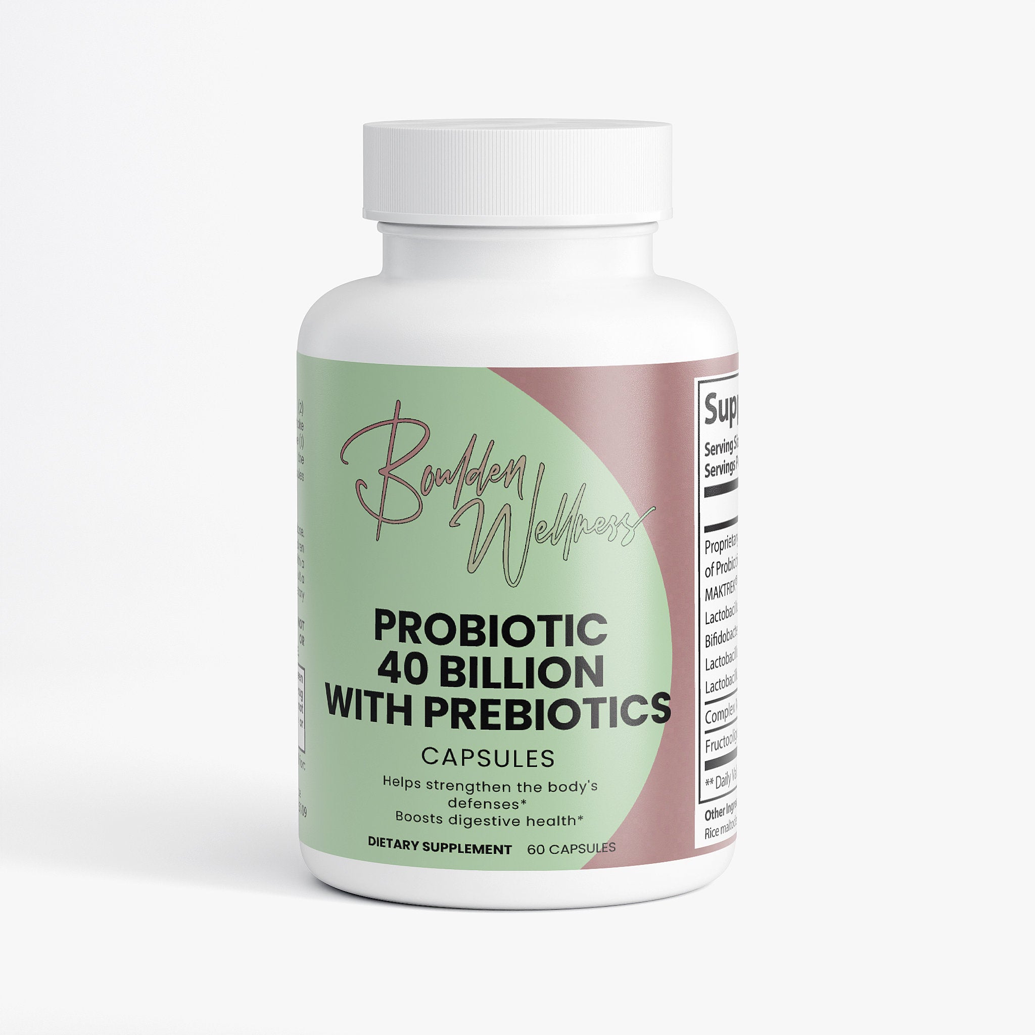 Probiotic 40 Billion with Prebiotics