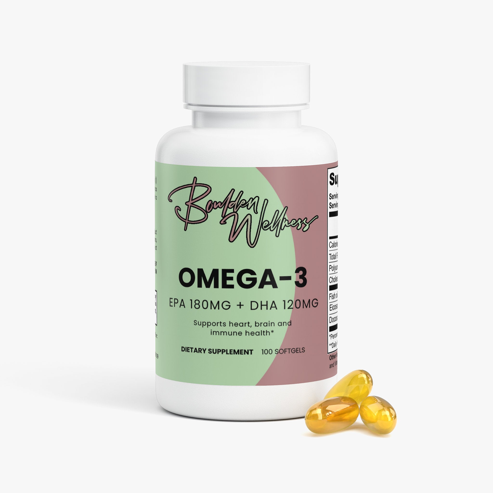 Omega-3 EPA 180mg + DHA 120mg