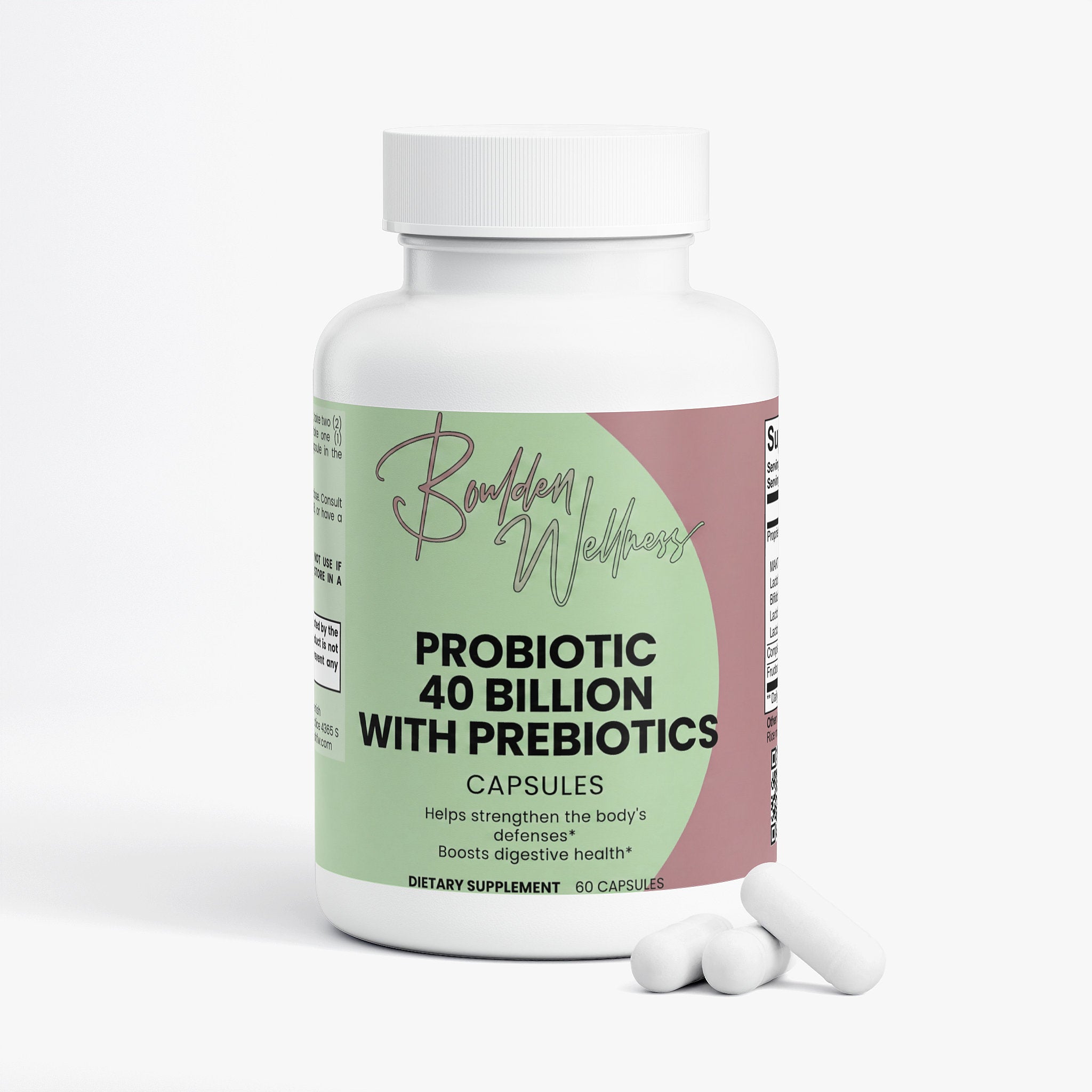 Probiotic 40 Billion with Prebiotics